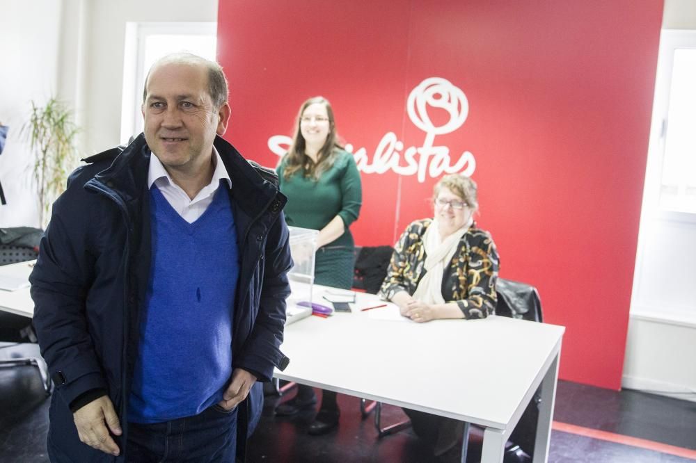 Las primarias del PSOE en Galicia