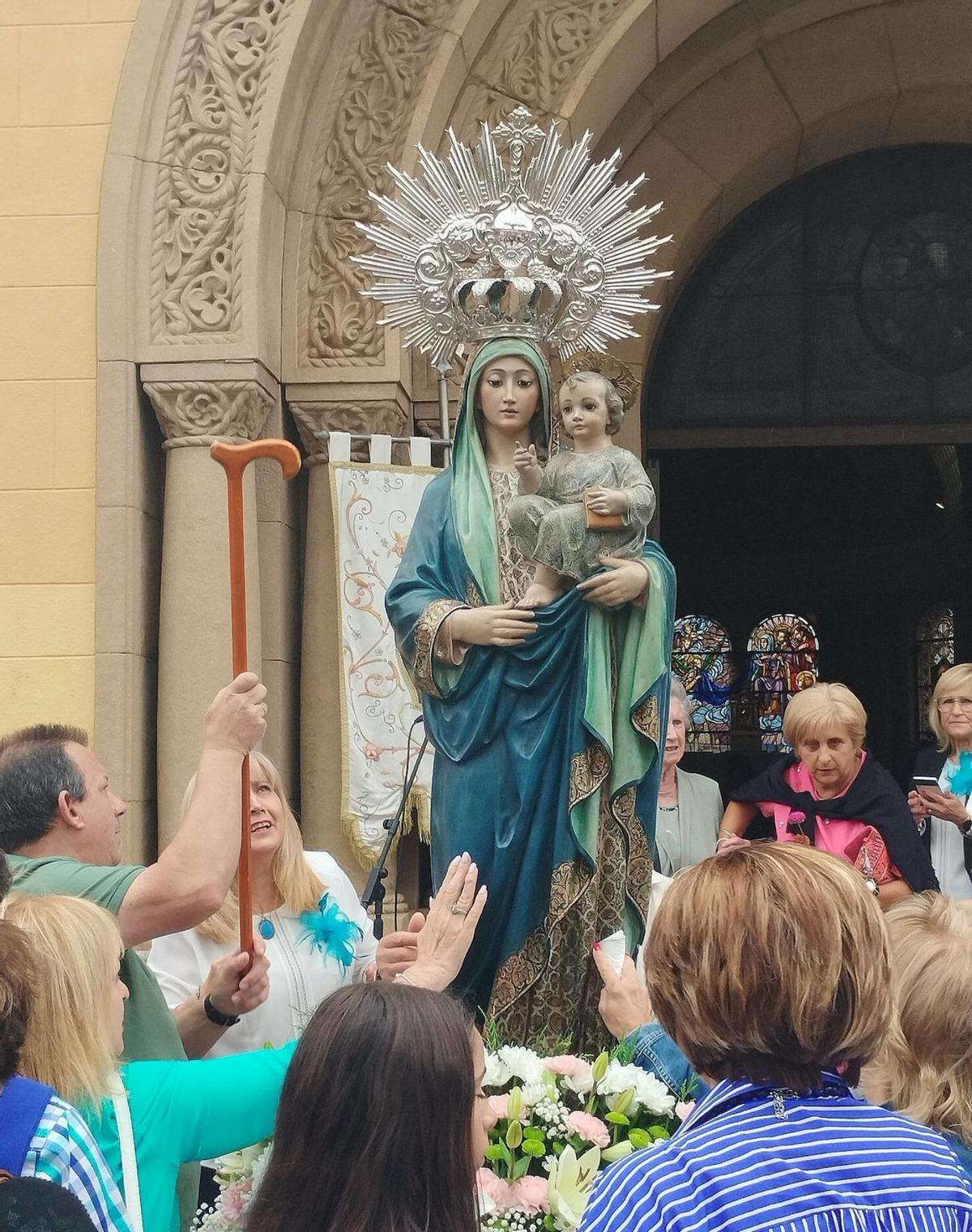 La Virgen de la Salud, una de las imágenes más veneradas de Siero.