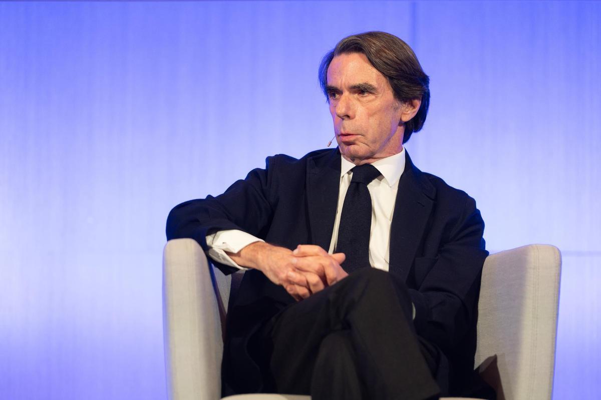 El expresidente del Gobierno José María Aznar