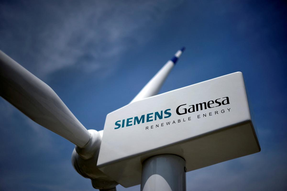 Turbina eólica de Siemens Gamesa.