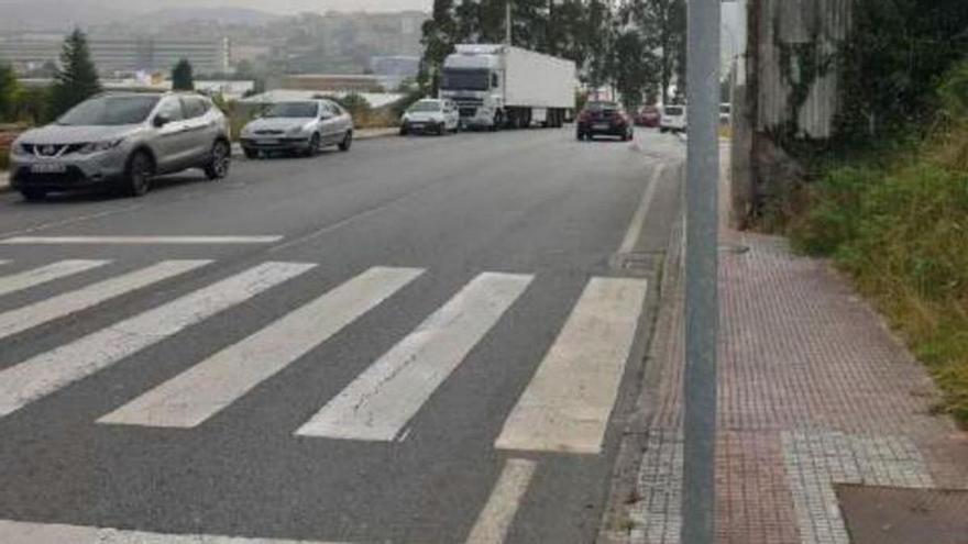 Arteixo combatirá la alta velocidad de los coches en la avenida de Caión con cinco pasos de cebra elevados