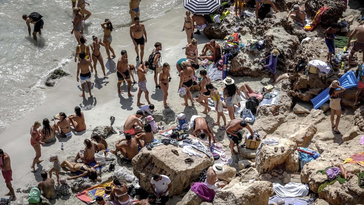 Heillos überlaufen: So geht es in der Instagram-Bucht Caló des Moro auf Mallorca zu