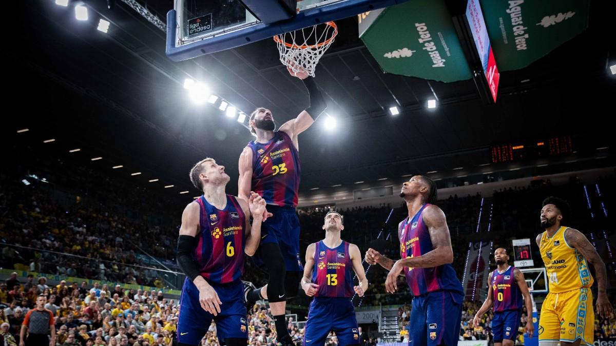 El Barça se impuso en Gran Canaria con una gran actuación defensiva