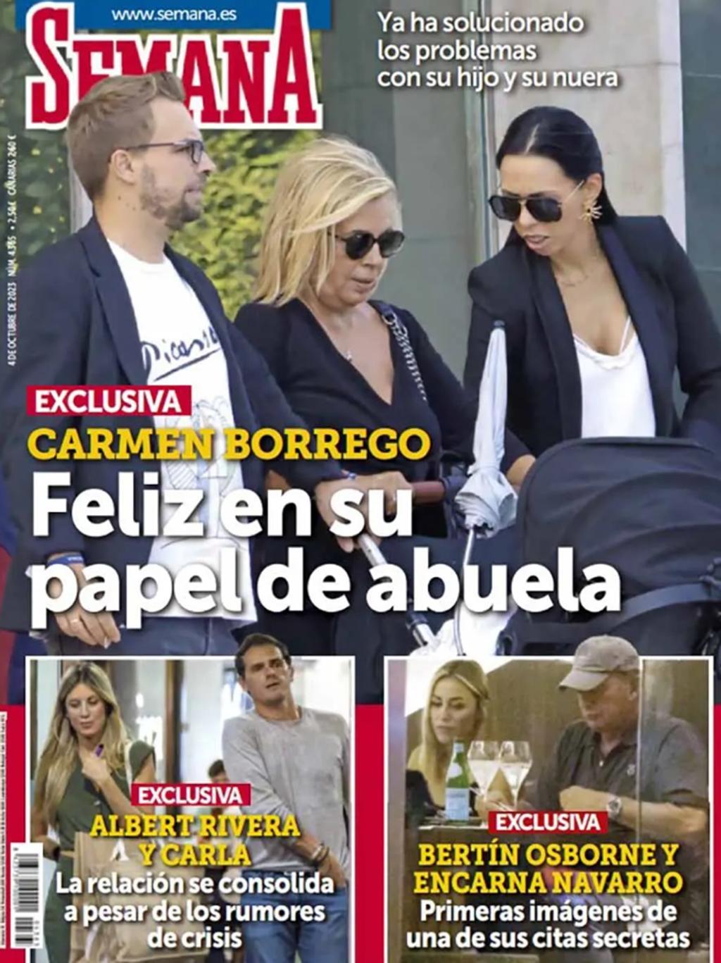 Portada de la revista Semana del 27 de septiembre de 2023