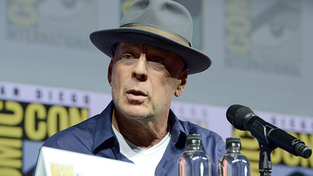 Bruce Willis durante la Comic-Con International 2018