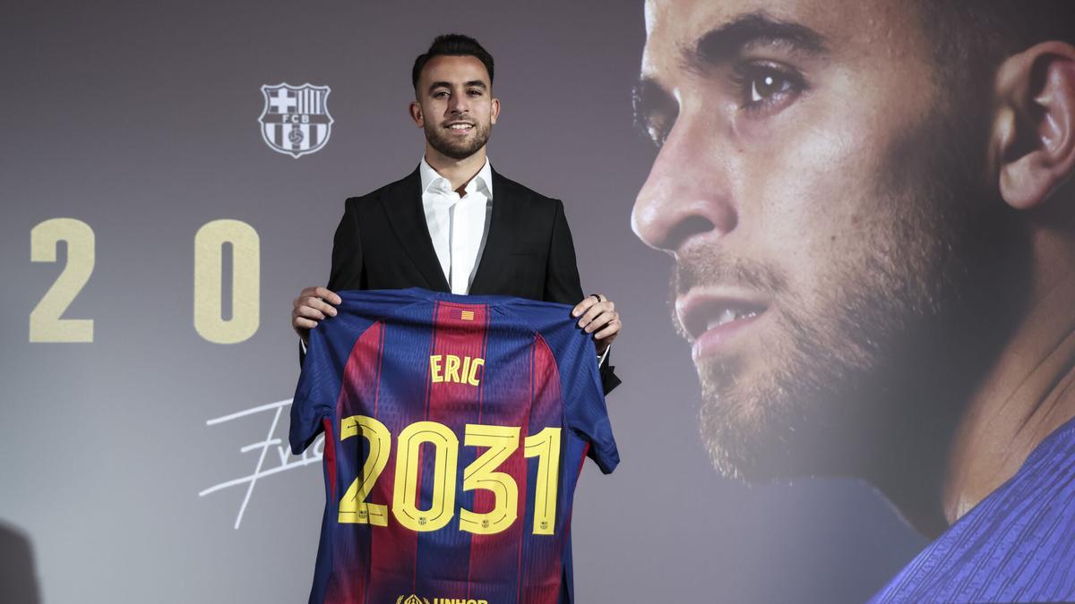 Eric García renueva con el Barça hasta 2031: “El sueño es poder jugar toda mi vida aquí”