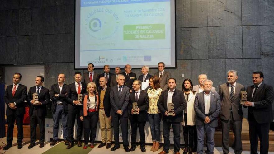 Entrega de los Premios de Calidad, en el recinto ferial de Expourense. // Brais Lorenzo