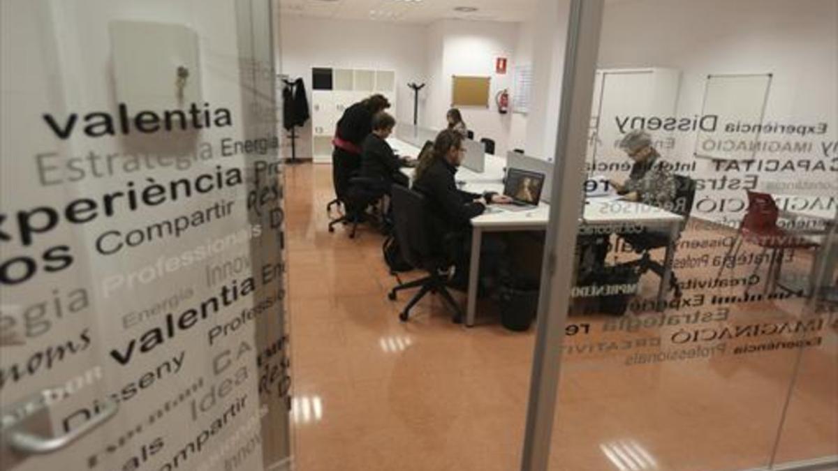 El centro de 'coworking' creado hace dos años en Esplugues.