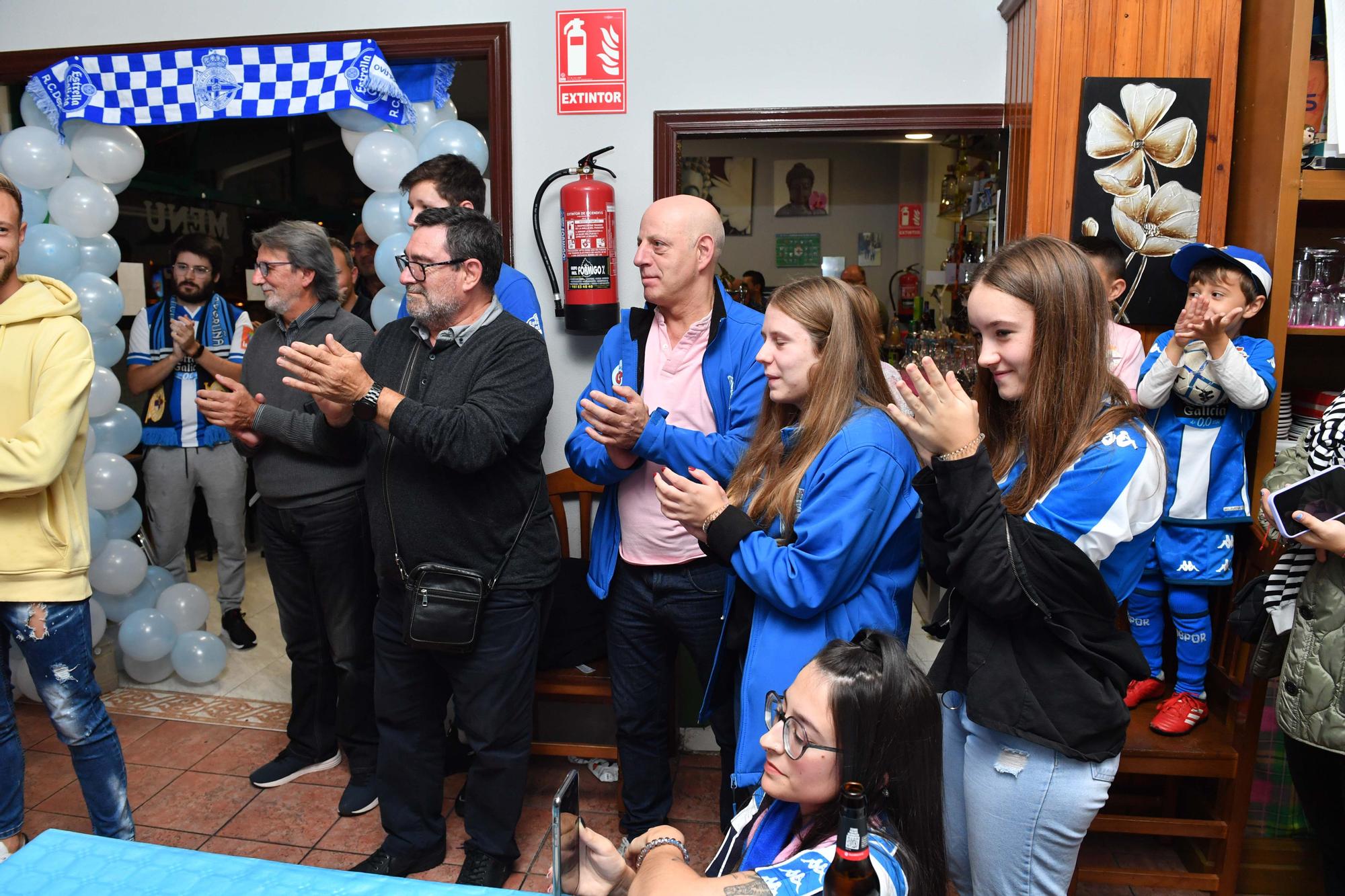 Inauguración de la peña Ian Mackay