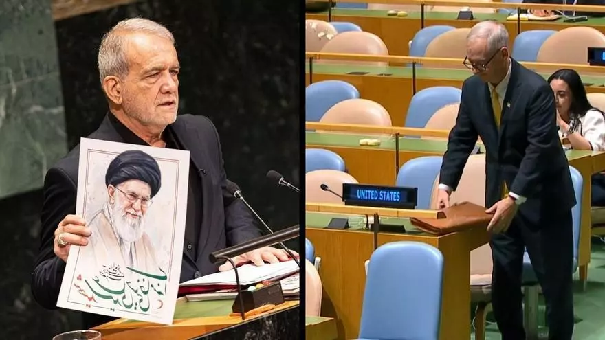 EEUU abandona la Asamblea de la ONU tras ser llamado “terrorista” por el presidente de Irán