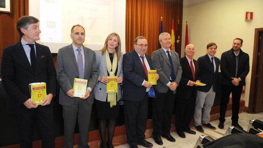 José María Tortosa, Alejandro Díaz, Olga García Saz, José Orihuela, Ángel Meroño, Juan Monreal, Antonio Duréndez y Juan Francisco Zambudio.