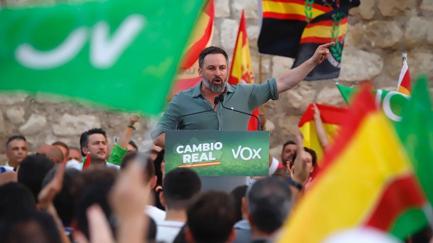 El mitin de Abascal y Olona en Lucena