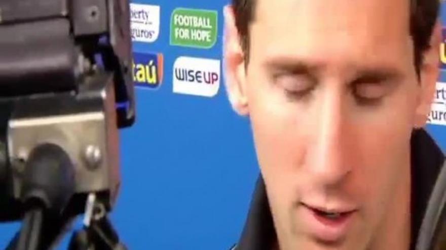 Messi: "Nos queda una sensación de vacío muy grande"