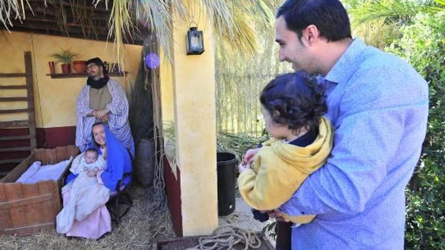 El Belén Viviente cuenta con el pesebre, una zona de presos y casas con una ludoteca.