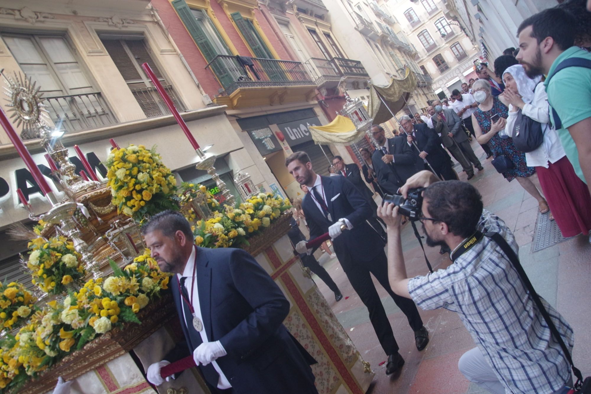 La procesión de la Octava del Corpus de Dolores de San Juan, en imágenes