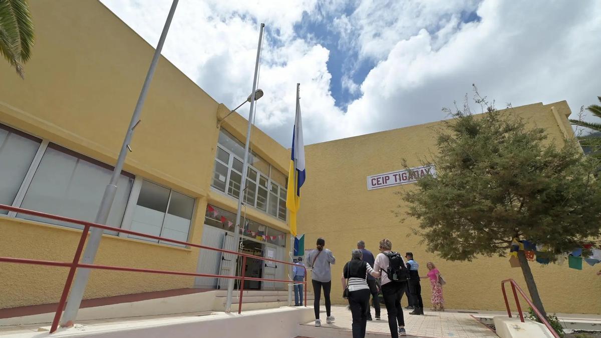 Imagen de archivo del Colegio de Educación Infantil y Primaria (CEIP) Tigaday, en el municipio de La Frontera (El Hierro)