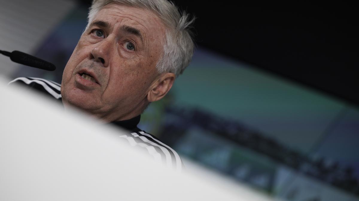 Ancelotti: "El horario del partido de la Real Sociedad no tiene ningún sentido"
