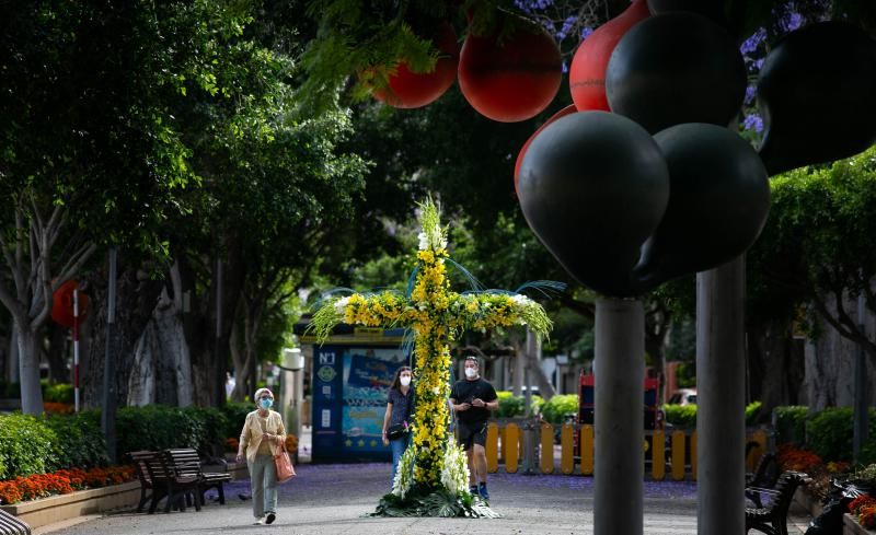 Previa de festividad de la Cruz en Santa Cruz de Tenerife