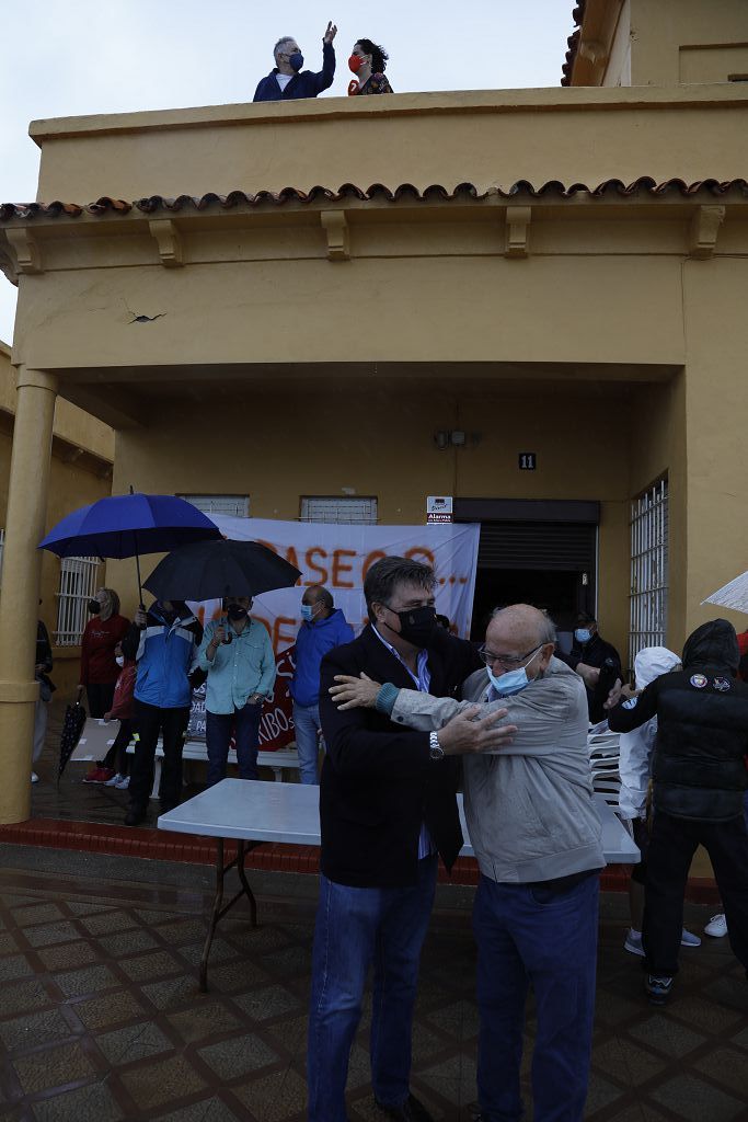 Impiden el desalojo de la vivienda de un jubilado en Cabo de Palos