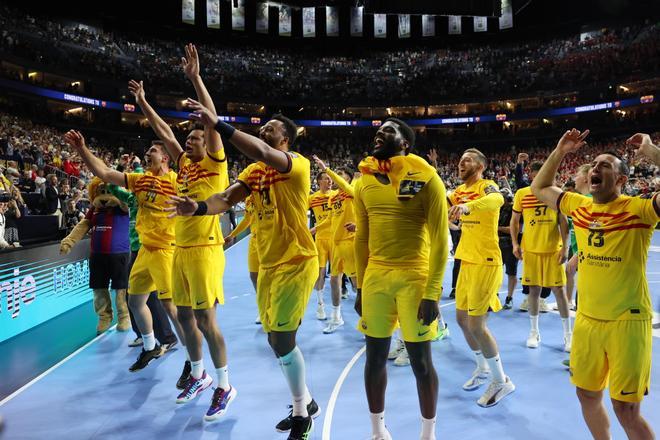 Aalborg - Barça, final de la EHF Champions de balonmano, en imágenes.