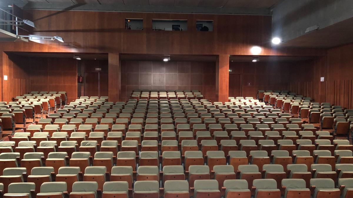 Sala de butaques del teatre comarcal de Solsona