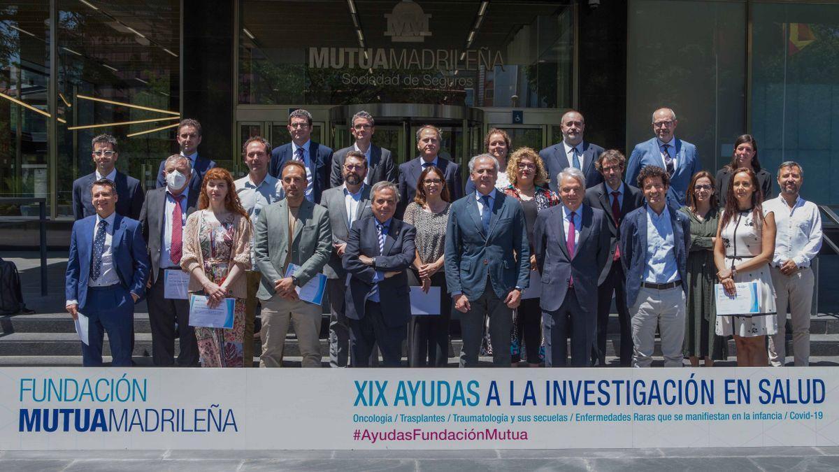 L&#039;acte de lliurament de les Ajudes Fundación Mutua Madrileña 2022