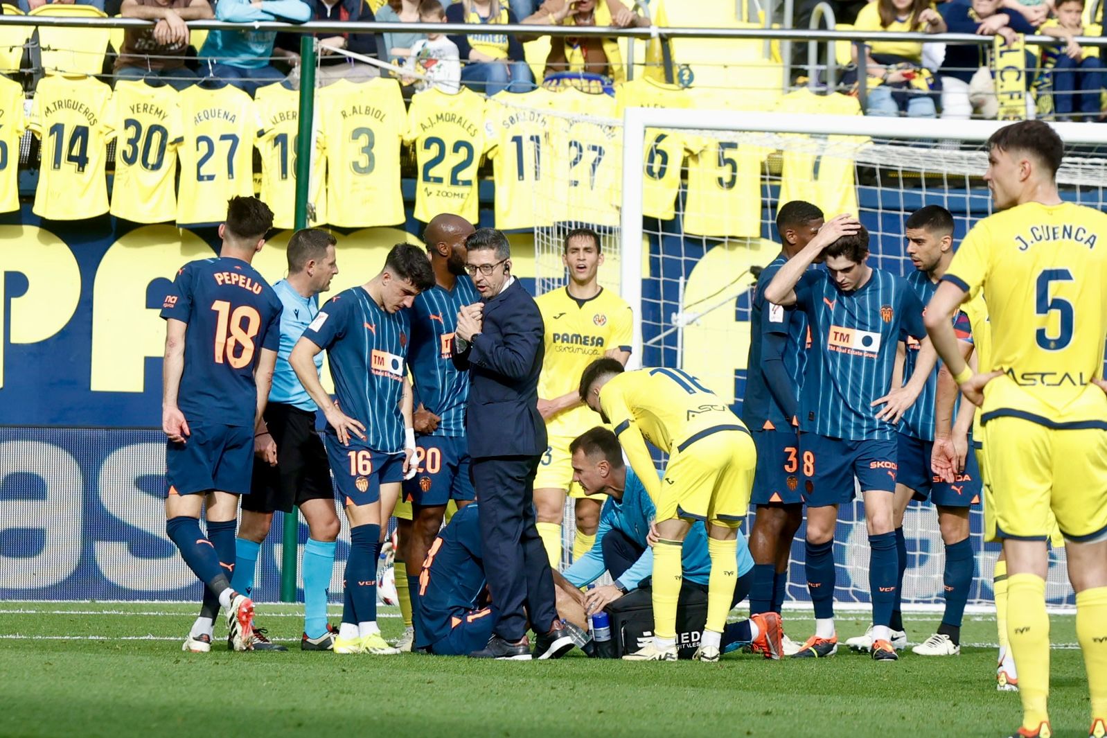 Villarreal - Valencia en imágenes