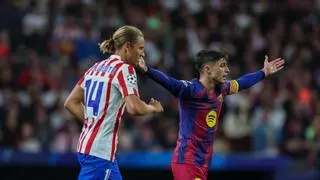 El Barça busca un milagro en el Metropolitano con uno menos