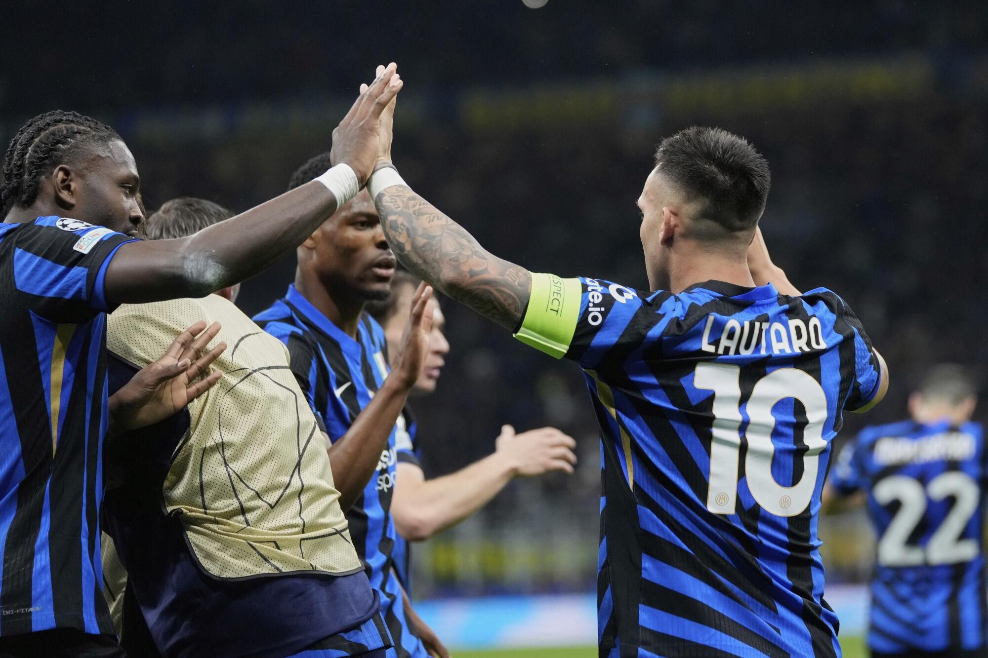 Les millors imatges de l'Inter - Barça de semifinals de Champions