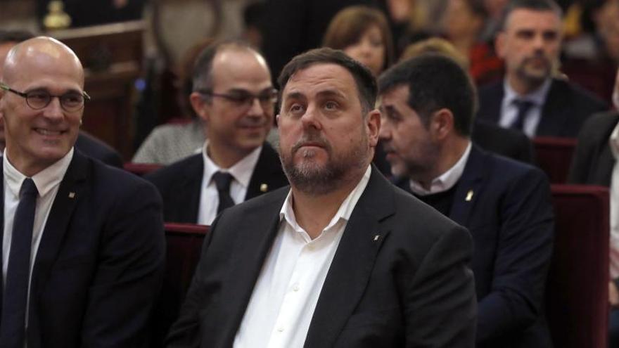 Junqueras, durant el judici