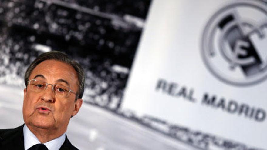 El presidente del Real Madrid, Florentino Pérez.