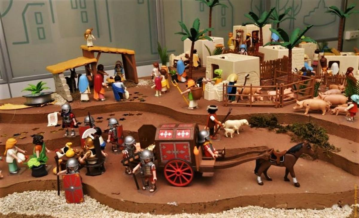 Torna el Nadal a Castelldefels i amb aquest el ja tradicional pessebre de Playmobil local