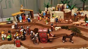 Torna el Nadal a Castelldefels i amb aquest el ja tradicional pessebre de Playmobil local