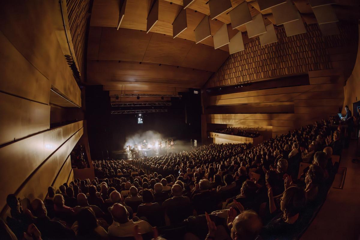 Concert Maria del Mar Bonet a l'Auditori de Girona  dins el Festival Strenes l'any passat.