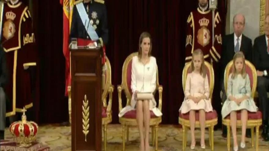 Felipe VI: "Una monarquía renovada, para un tiempo nuevo"