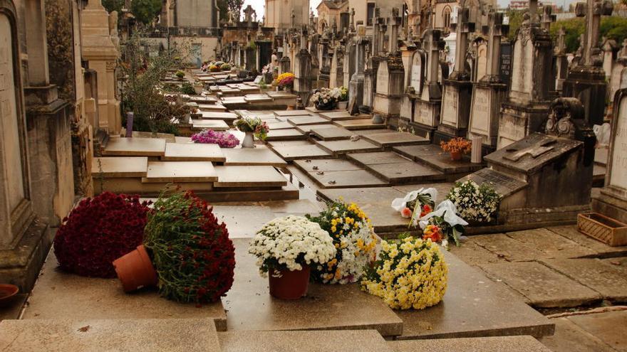 Sturmschäden zu Allerheiligen an Friedhof auf Mallorca