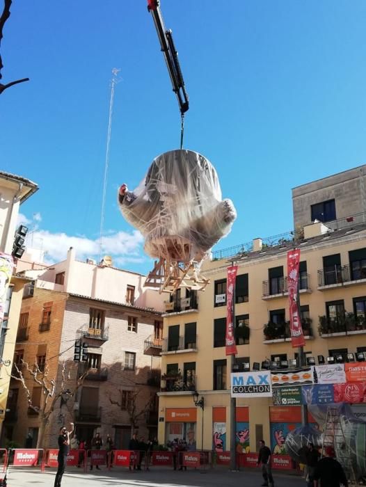 Paco Torres publica este primer "vuelo" antes de depositar piezas del Pilar...