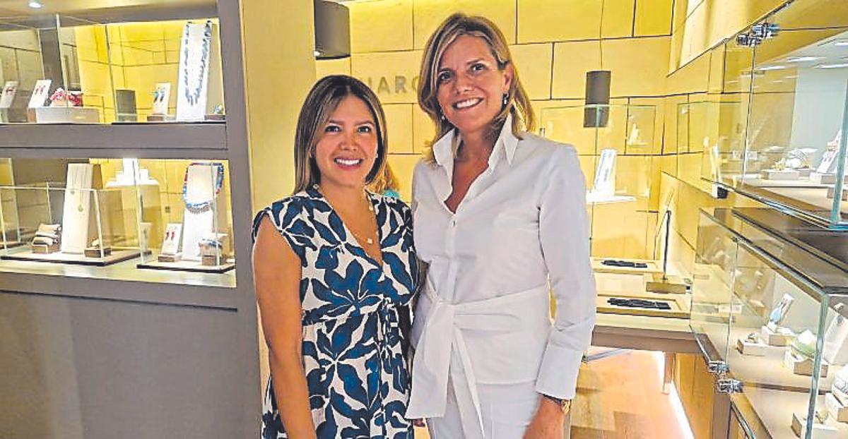 Angélica Pollazos e Isabel Guarch.
