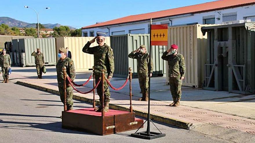 La base de Bétera recibe al alto mando