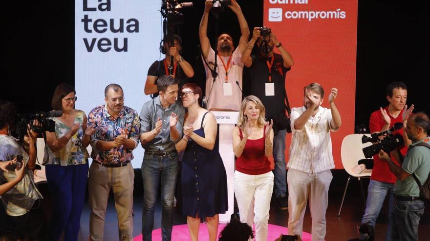 Sumar aterrizará en la C. Valenciana antes de fin año entre críticas en la izquierda local