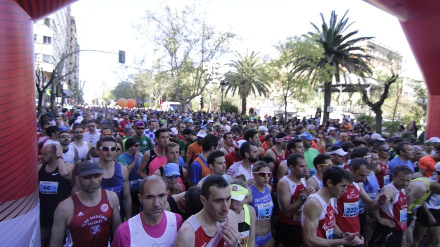 Cáceres abre las inscripciones para su media maratón, que espera a miles de corredores