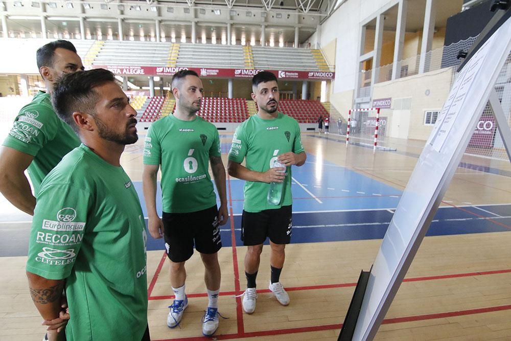 Primer entrenamiento del Córdoba Futsal