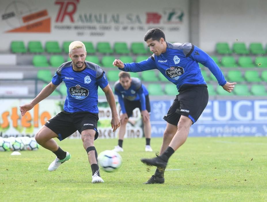 Entrenamiento del Deportivo en Vilalba 8 de agosto