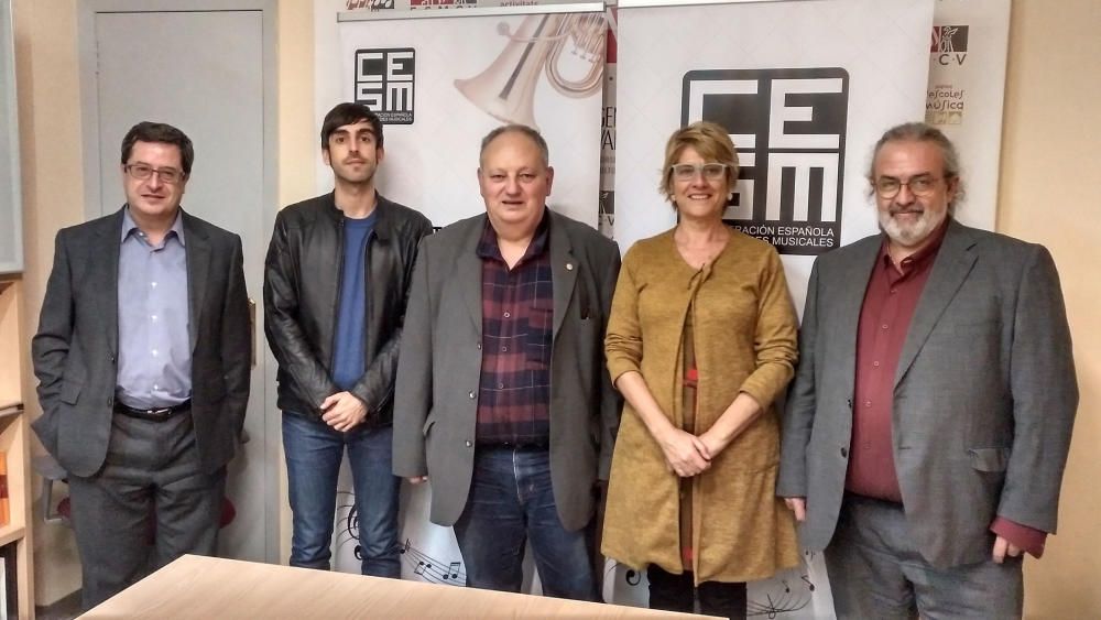 Reunión de la Confederación con representantes políticos en el Congreso.