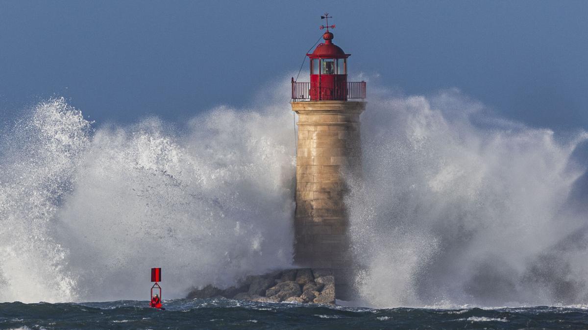 El faro de Andratx (Mallorca).