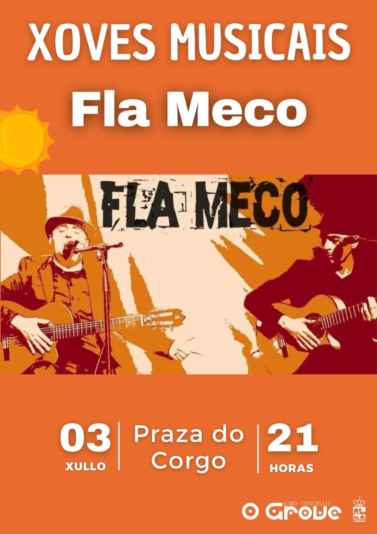 El cartel de Fla Meco.
