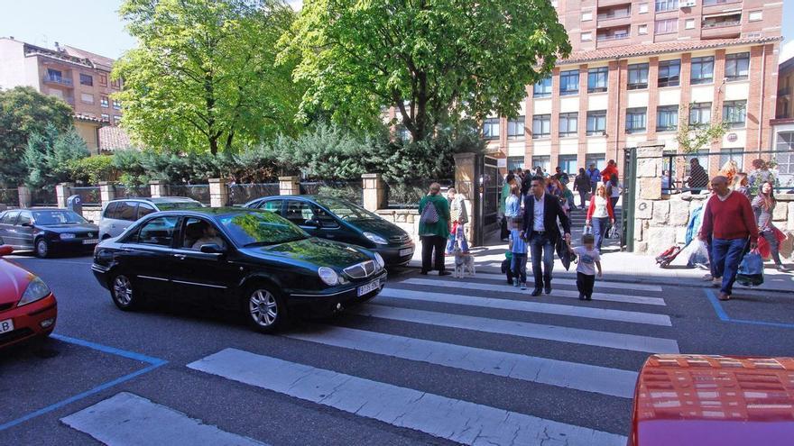 Contaminación en los colegios: así afecta el tráfico a los escolares de Zamora