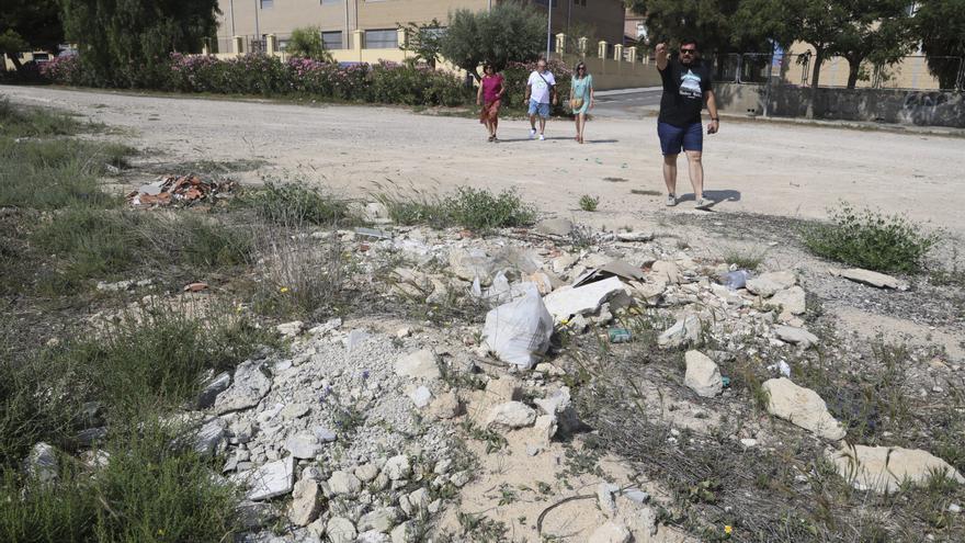 Rabasa, un barrio de Alicante sin mantenimiento