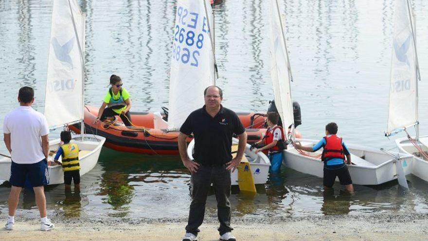 Alejandro Barrera, presidente de la Federación de Vela de Gran Canaria