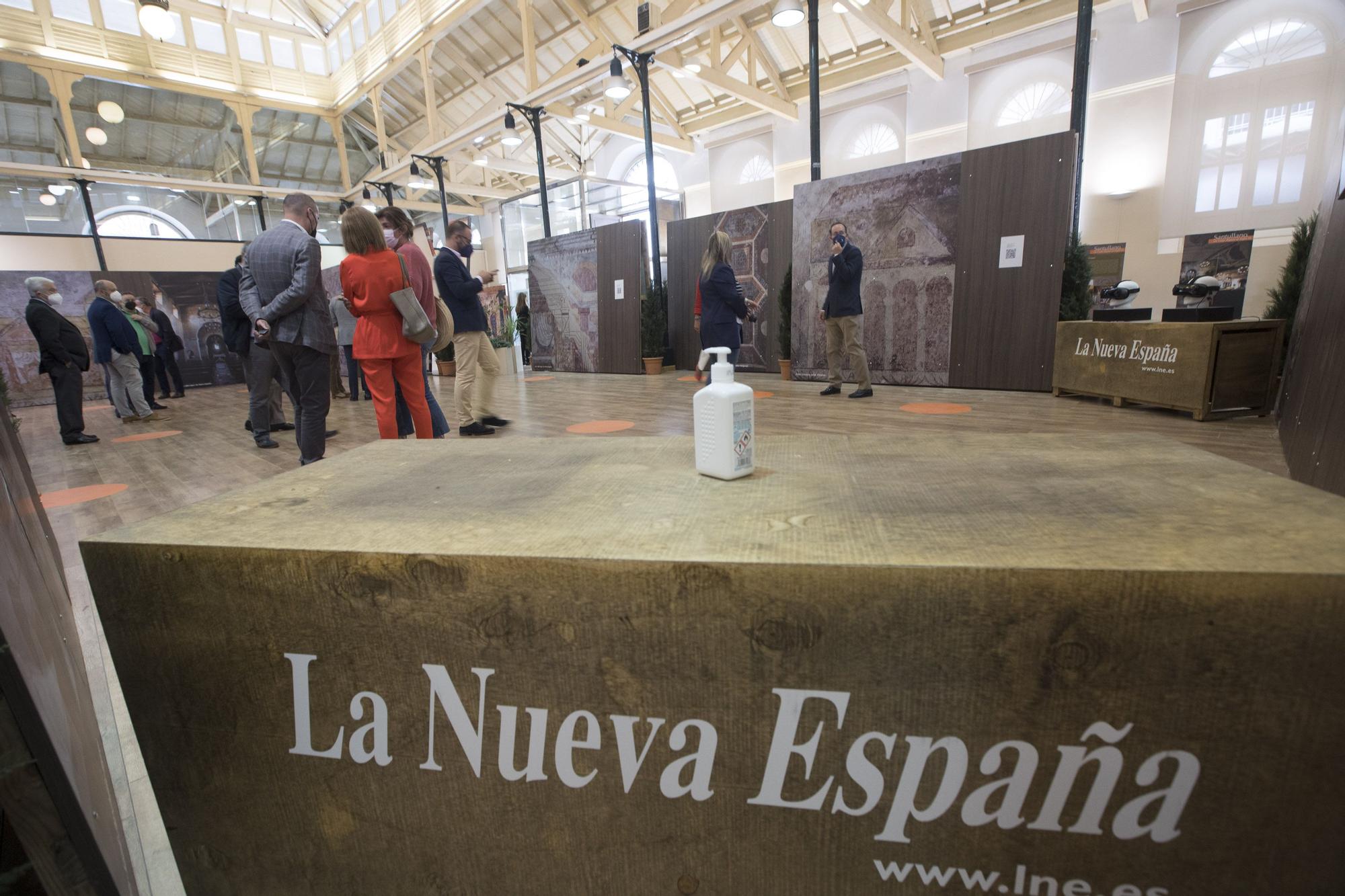 Trascorrales abre una ventana al pasado: inauguración de la muestra "Santullano, viaje al siglo IX"